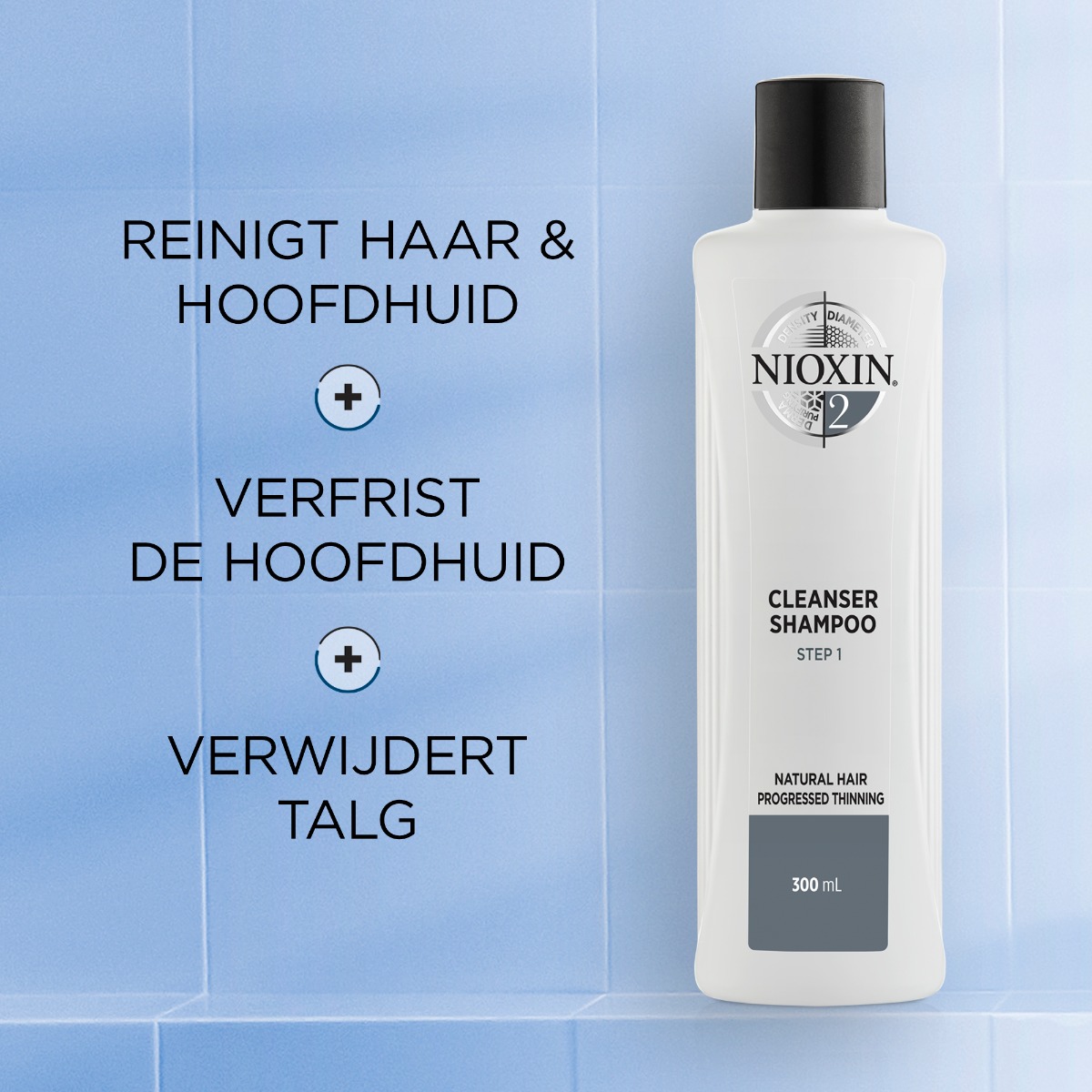Nioxin - System 2 - Cleanser Shampoo, foto 2 van 6
