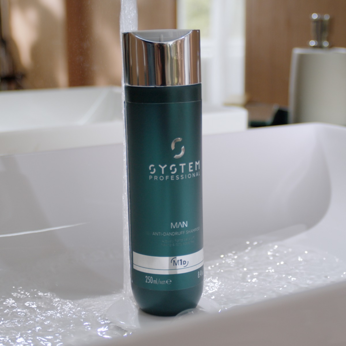 System Professional - System Man - Anti-Dandruff Shampoo M1D - 250 ml, foto 6 van 6