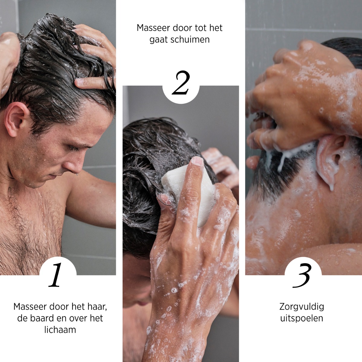 System Professional - System Man - Solid Shampoo - 100 gr, foto 4 van 6