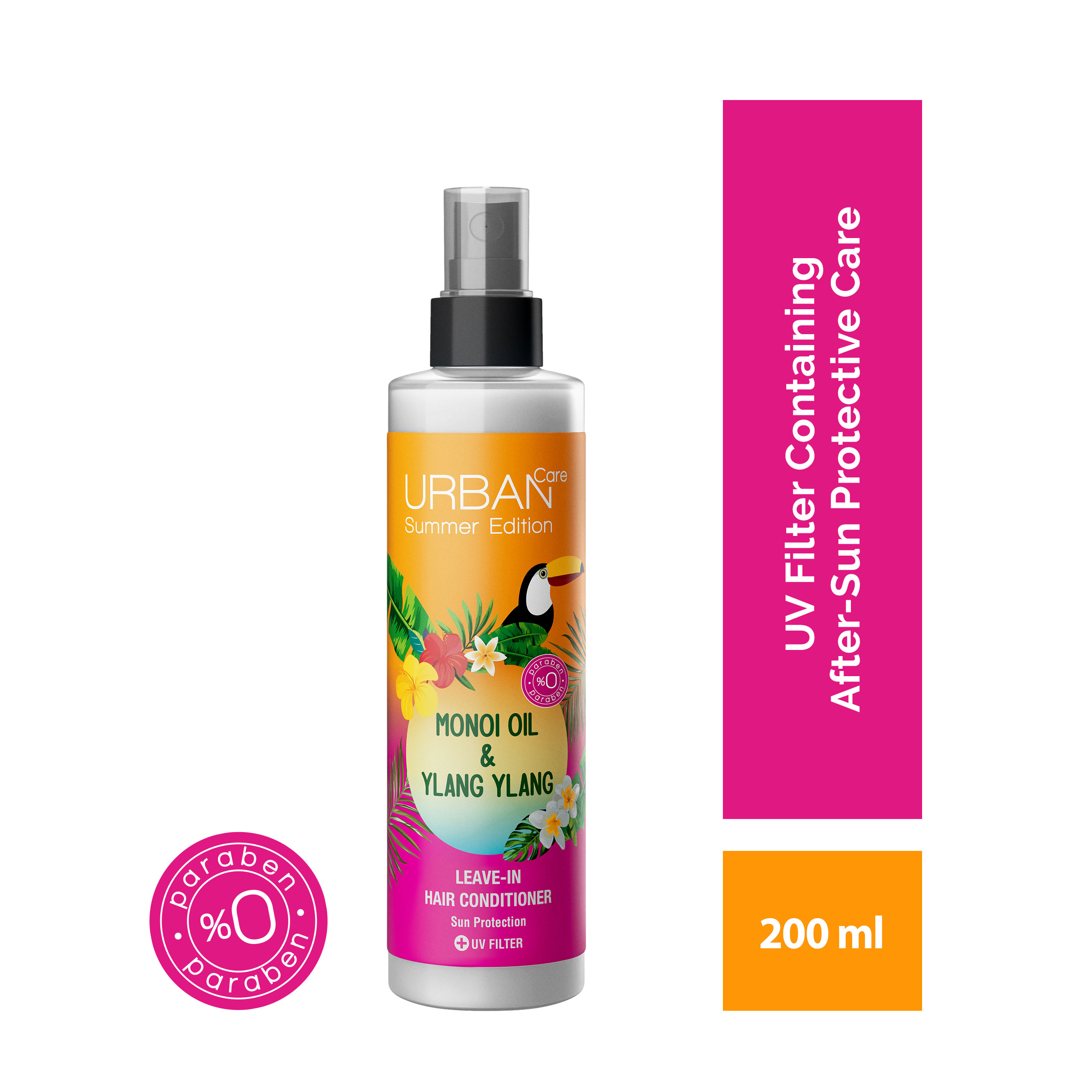 Urban Care - Monoi & Ylang Leave-In - 200 ml, foto 2 van 2