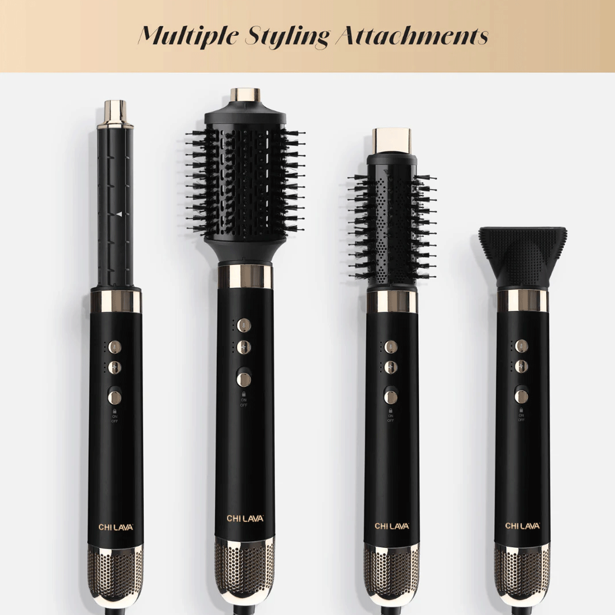 CHI - LAVA AirGlam Multi Styler - Zwart, foto 2 van 5