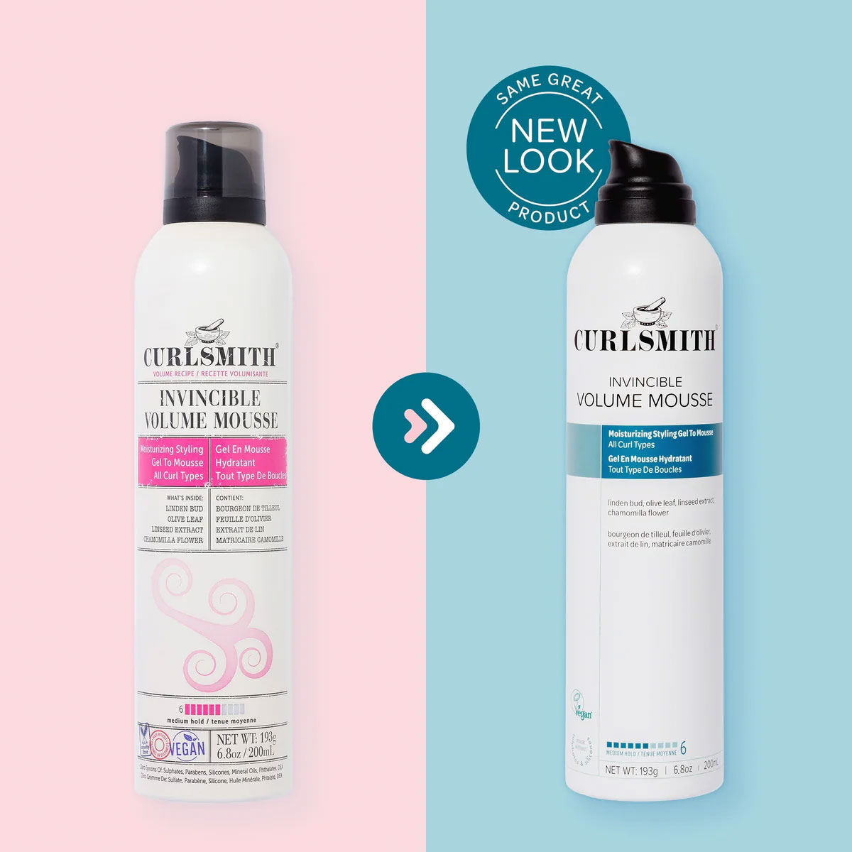 Curlsmith - Invincible Volume Mousse - 200 ml, foto 2 van 5