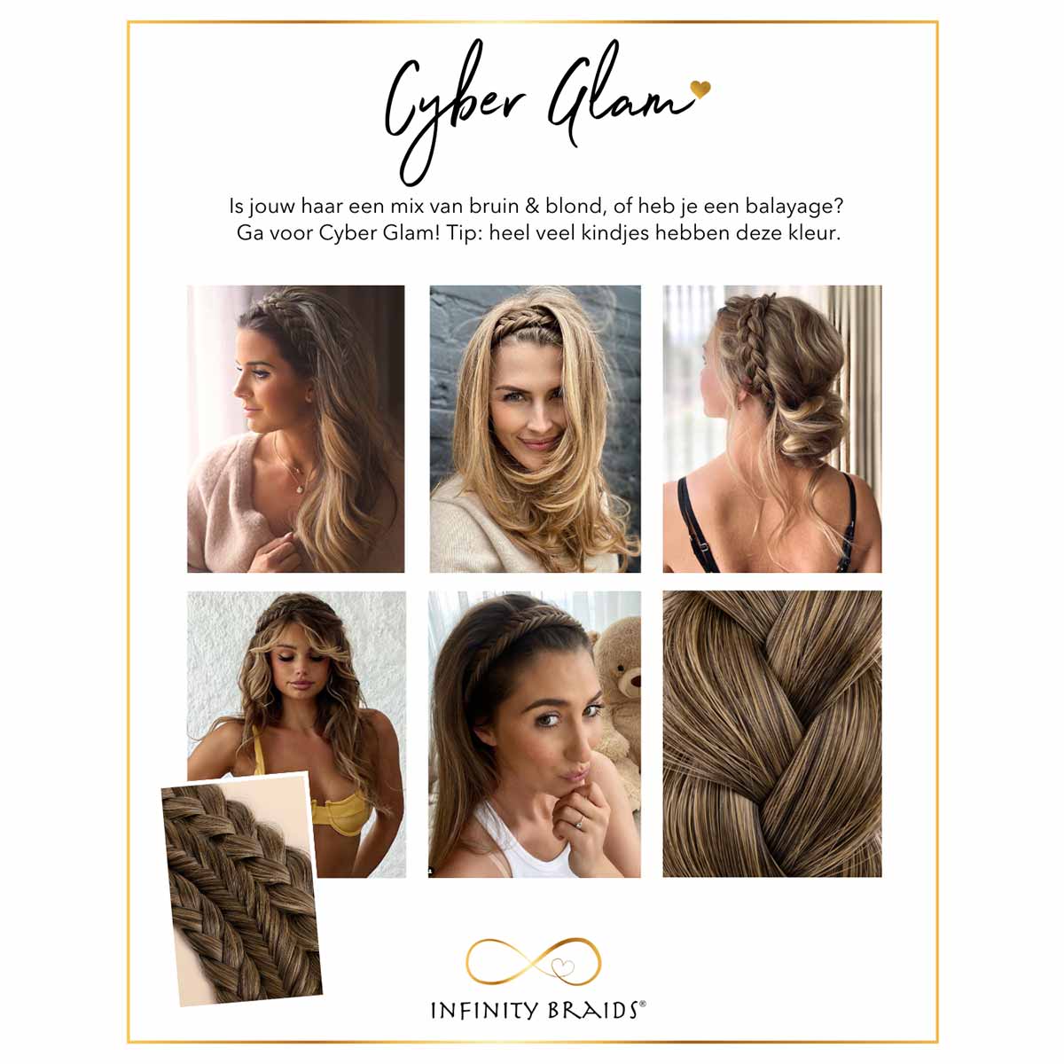Infinity Braids - Viènne Cyber Glam, foto 5 van 6