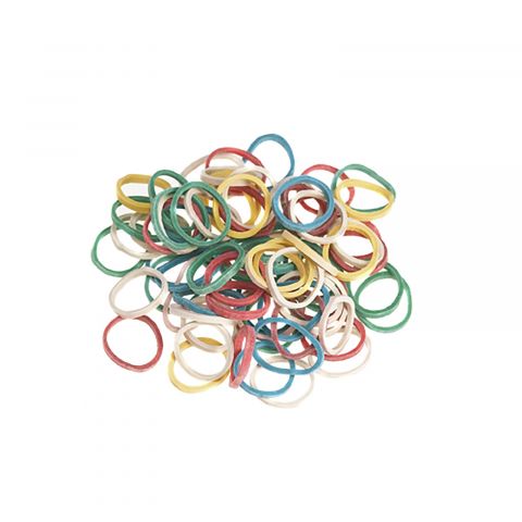 Sibel - Elastiekjes Gekleurd - 500 Stuks - Diameter 15 mm