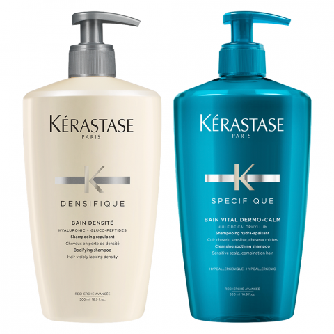 Kérastase - Densifique Densité en Spécifique Dermo Calm Shampoo 500 ml - Voordeelset 