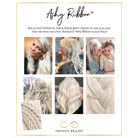 Infinity Braids - Lizzy Ashy Ribbon