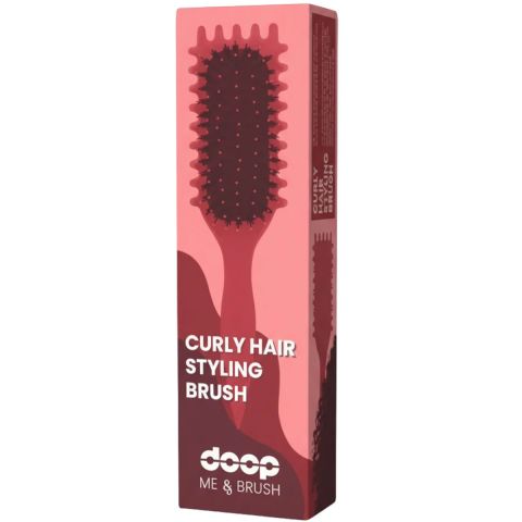 doop Me & Brush Curly Hair Styling Rood