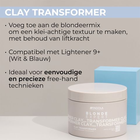Indola - Blonde Expert - Clay Transformer - 120 gr