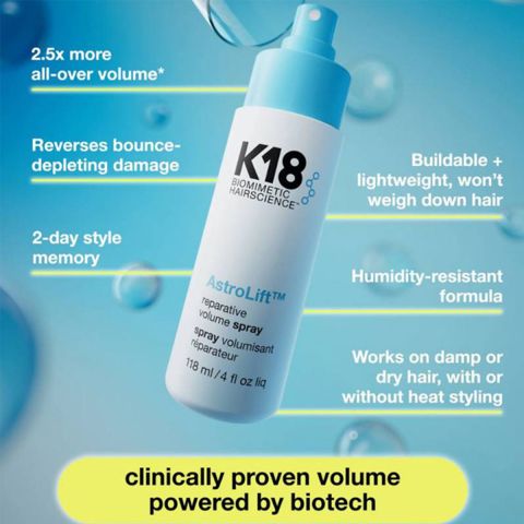 K18 - Astrolift Reparative Volume Spray - 118 ml