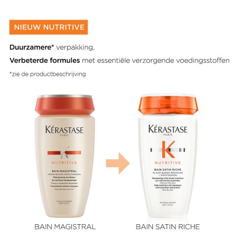 Kérastase - Nutritive Bain Satin Riche Shampoo Voor Zeer Droog Haar - 250 ml