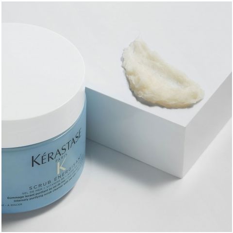 Kérastase - Fusio Scrub Energisant - Scrub voor de Hoofdhuid en Roos
