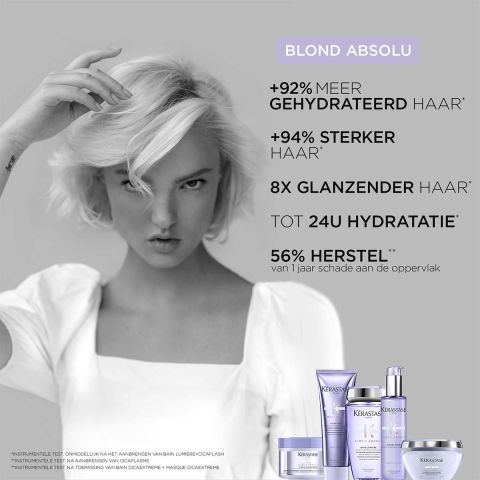 Kérastase - Blond Absolu Bain Lumière - Verzorgende Shampoo voor Ontkleurd Haar