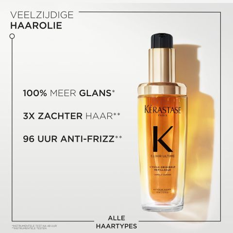 Kérastase - Elixir Ultime L'Huile Originale Refillable Hair Oil 75 ml + Refill 75 ml Set