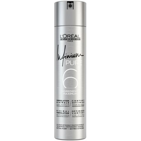 L'Oréal Professionnel - Infinium Strong Haarspray - Sterke fixatie voor een gevoelige hoofdhuid - 300 ml