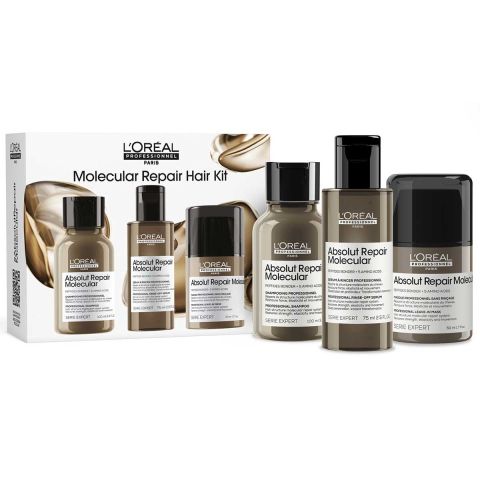 L’Oréal Professionnel - Absolut Repair Molecular Hair Repair Discovery Trio Set - 100 ml, 75 ml & 50 ml