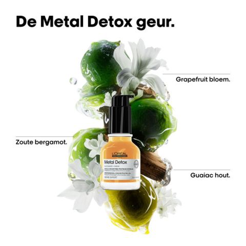 L'Oréal Professionnel - Série Expert - Metal Detox Oil - Haarolie voor alle haartypes - 50 ml