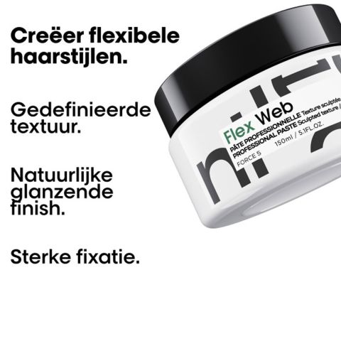 L'Oréal Professionnel - Tecni.ART - Web - Sculpting Paste - Vormgevende Pasta - 150 ml