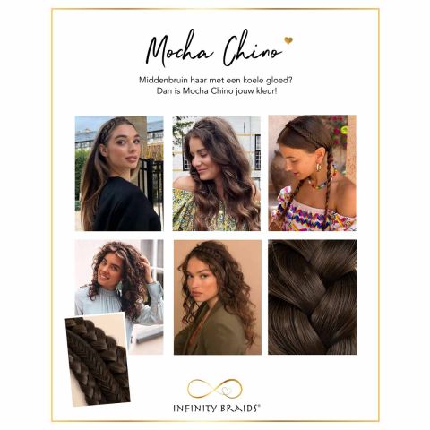 Infinity Braids - Lizzy Mocha-Chino