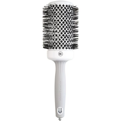 Olivia Garden - Expert Blowout Shine White & Grey - 55 mm