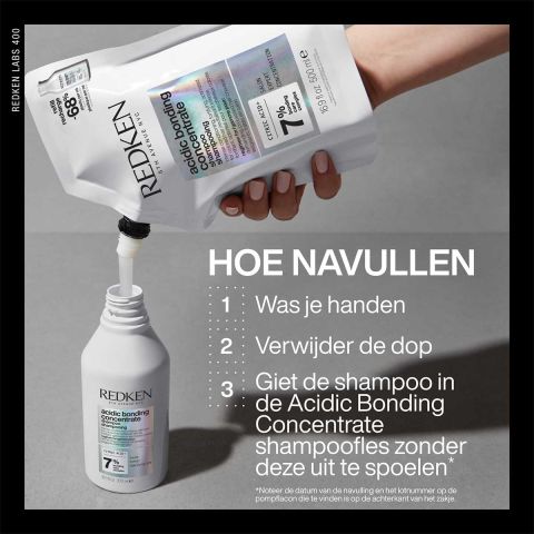 Redken - Acidic Bonding Concentrate Shampoo Refill - 500 ml