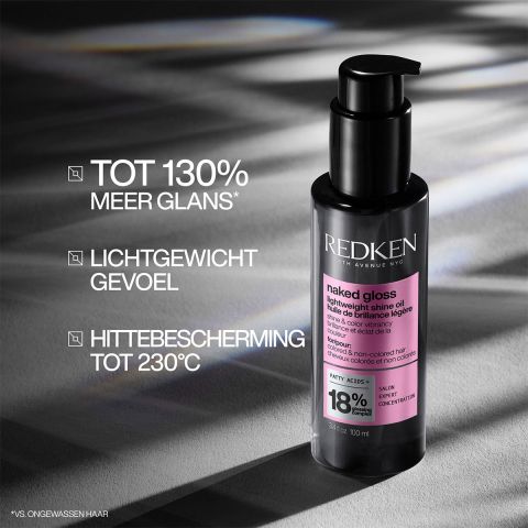 Redken - Acidic Color Gloss Shampoo + Conditioner + Shine Oil Set 