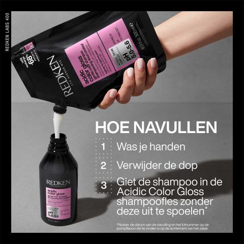 Redken - Acidic Color Gloss Shampoo Refill - 500 ml