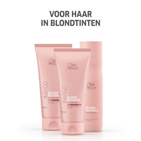 Wella - Invigo - Blonde Recharge - Warm Blonde Conditioner - 200 ml