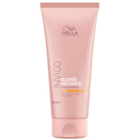 Wella - Invigo - Blonde Recharge - Warm Blonde Conditioner - 200 ml