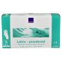 Abena - Latex Handschoenen - Wit - Gepoederd - Maat S - 100 Stuks