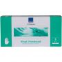 Abena - Vinyl Handschoenen - Wit - Gepoederd - Maat S - 100 Stuks
