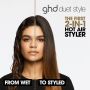 ghd - Duet Style 2-in-1 Hetelucht Stijltang - Zwart