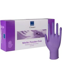 Abena Handschoenen Nitril Paars 100 stuks M
