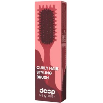 doop Me & Brush Curly Hair Styling Rood