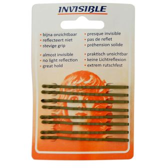 Invisible - Haarschuifjes - Blond - Lang - 9 Stuks
