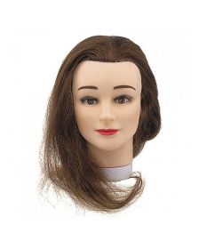 Sibel - Student Oefenhoofd - Natuurhaar - 20-40 cm