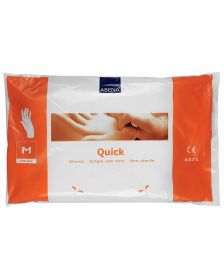 Abena - Quick Plastic Wegwerphandschoenen - Medium - 100 stuks (Single Use)