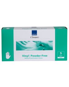 Abena - Vinyl Handschoenen - Wit - Poedervrij - Maat S - 100 Stuks