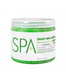BCL SPA - Dead Sea Salt Soak Lemongrass + Green Tea - 454 gr