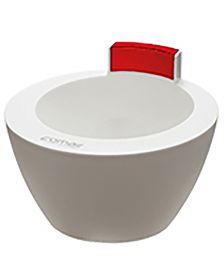Comair - Verfbakje & Treatment Bowl - Wit/Rood - 350 ml
