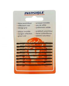 Invisible - Haarschuifjes - Bruin - Lang - 9 Stuks