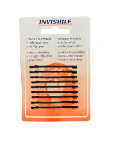 Invisible - Haarschuifjes - Zwart - Kort - 9 Stuks