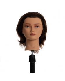Heads-Up - Kappershoofd Kim - Bruin Haar - 15 cm