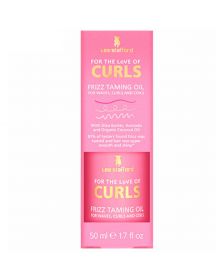 Lee Stafford - For The Love Of Curls - Frizz Taming Oil - Vegan Haarolie tegen Pluis -  50 ml