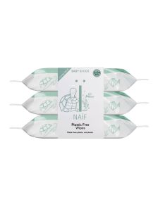 Naïf plastic free wipes