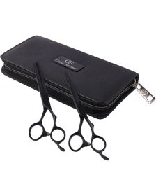 Olivia Garden - Silkcut Pro - Matt Black Scharenset