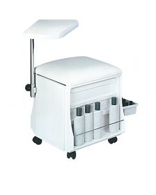 Sibel - Manicure Zittafel - Met Werkblad - Wit