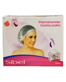Sibel - Wegwerp Haarnetjes - 200 Stuks