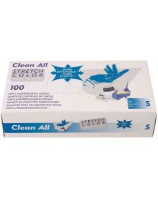 Sibel - Clean All - Vinyl Handschoenen - Doorzichtig - Gepoederd - Medium - 100 Stuks