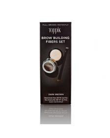 Toppik - Brow Building Fibers Set - Dark Brown