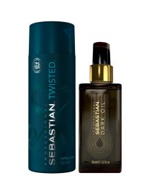 Sebastian - Dark Oil & Twisted Cream - Voordeelset 